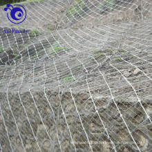 Active Slope Protection System / Spinnenspirale Seil Mesh Net / Rockfall Netting